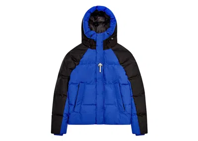 Pre-owned Trapstar Men's  Irongate Arch Puffer Jacket (fw23) In Blue/black In Multi