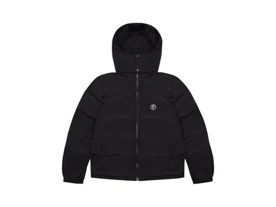 Pre-owned Trapstar Men's  Irongate Detachable Hooded Puffer Jacket In Black