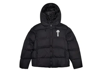 Pre-owned Trapstar Men's  Irongate Hooded Puffer Jacket In Black