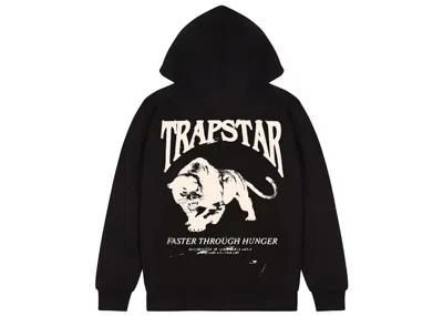 Pre-owned Trapstar Men's  Panthera Hoodie In Black