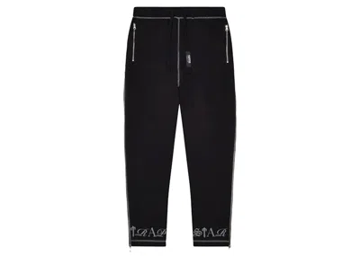 Pre-owned Trapstar Men's  Script Jogger Pants In Black
