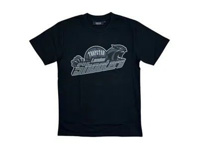 Pre-owned Trapstar Men's  Shooters T-shirt In Monochrome Black