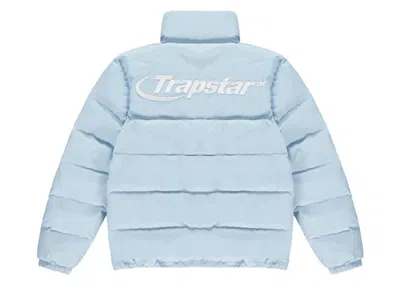 Pre-owned Trapstar Men's   Hyperdrive Puffer Jacket In Ice Blue