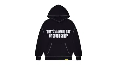 Pre-owned Trapstar Men's  X Cough Syrup Hoodie In Black