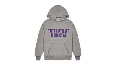 Pre-owned Trapstar Men's  X Cough Syrup Hoodie In Grey In Gray