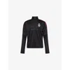 Trapstar Mens Black Training Half-zip Jersey Top In Black