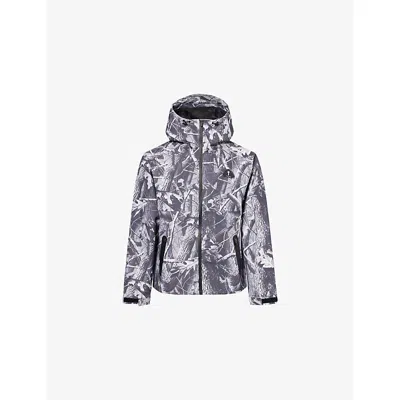Trapstar Mens  Irongate All Terrain Hooded Woven Jacket In Blue