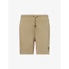 Trapstar Mens Stone Foundation Relaxed-fit Cotton-jersey Shorts