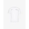 Trapstar Mens  X Selfridges Graphic-print Cotton T-shirt In White