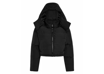 Pre-owned Trapstar Women's Arch Hooded Puffer Jacket In Black