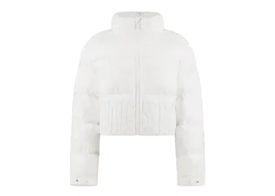Pre-owned Trapstar Women's Irongate Embossed Puffer Jacket In White