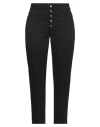 Trash And Luxury Trash & Luxury Woman Pants Black Size 34 Cotton, Elastane