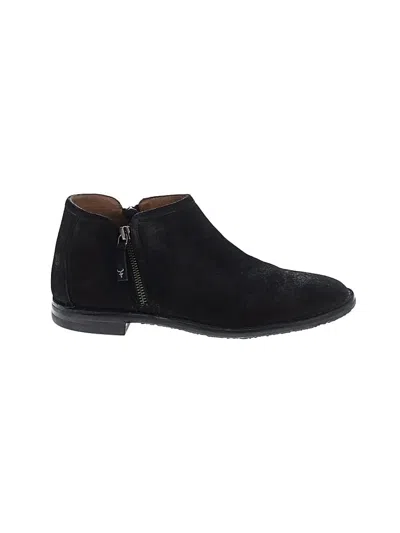 Pre-owned Trask Ankle Boots In Black