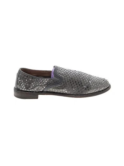 Pre-owned Trask Flats In Gray
