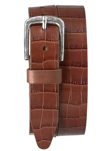 Trask Men's Rex Belt In Dark Brown