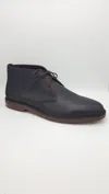 Trask Mens Brady Shoe In Dark Brown In Grey