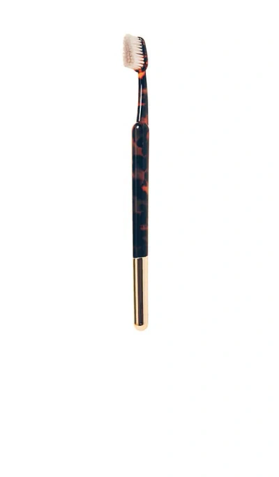 Trask The Better Brush In Luxe Classic Tortoise & Gold