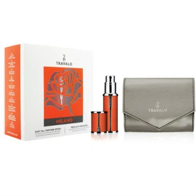 Travalo Milano Elegance Flower Set In Orange