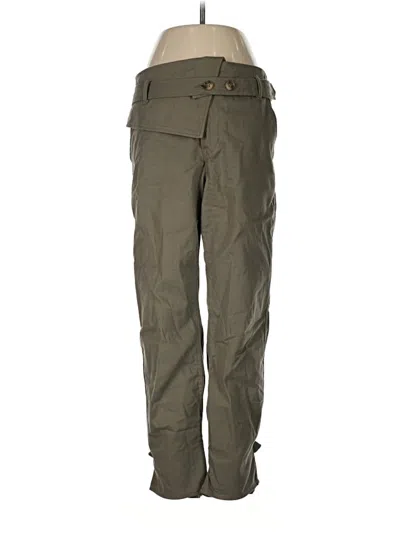 Pre-owned Trave Cargo Pants In Green