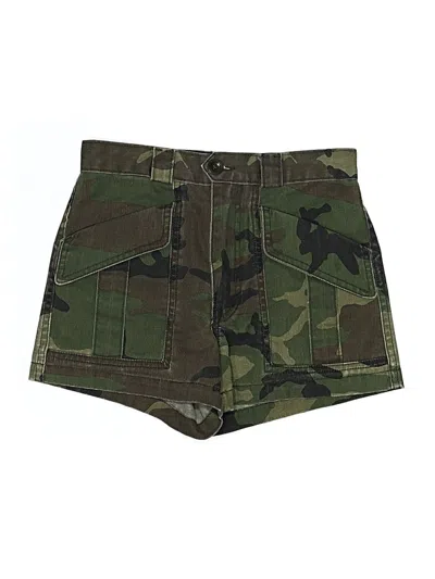 Pre-owned Trave Cargo Shorts In Green