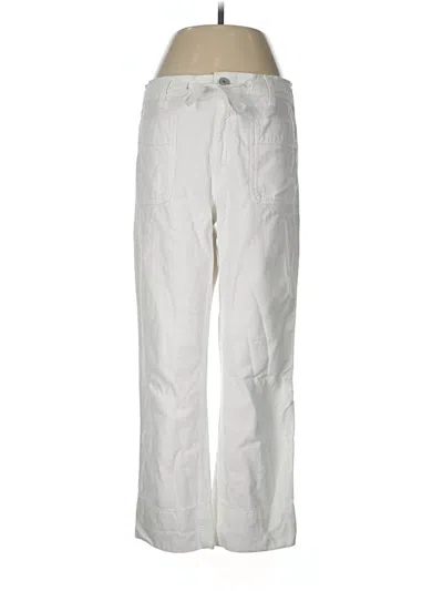 Pre-owned Trave Casual Pants In White