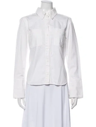 Pre-owned Trave Jacket In White
