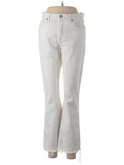 Pre-owned Trave Jeans In Ivory