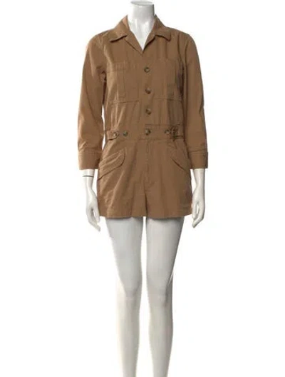 Pre-owned Trave Romper In Neutral