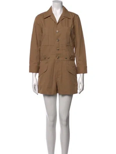 Pre-owned Trave Romper In Neutrals