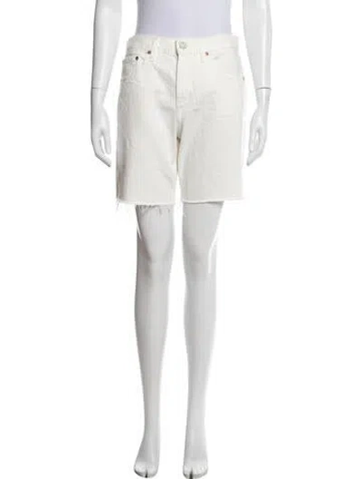 Pre-owned Trave Shorts In White