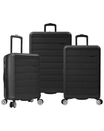 Travel Select Snowcreek 3pc Hardside Spinner Luggage Set In Black