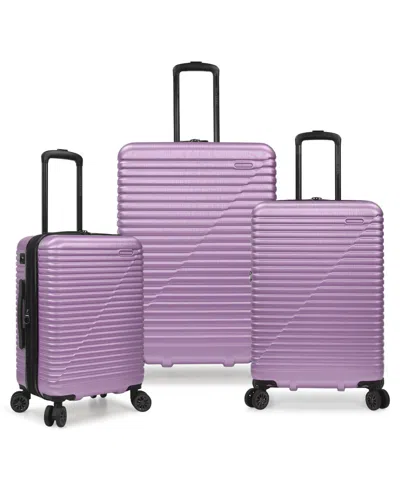 Travel Select Sunny Side 3-pc. Hardshell Spinner Luggage Set In Purple