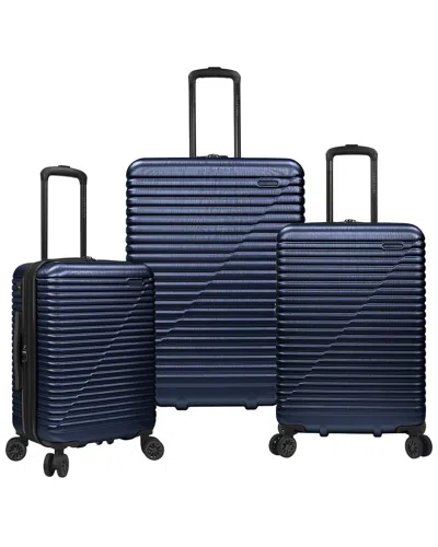 Travel Select Sunny Side 3pc Hardside Spinner Luggage Set In Blue