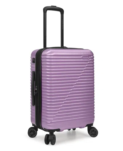 Travel Select Sunny Side Small Carry-on Hardshell Spinner Luggage In Purple