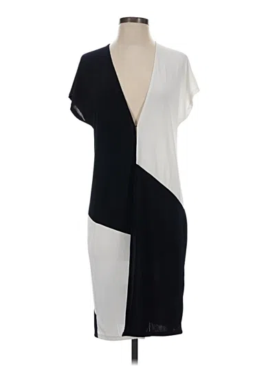 Pre-owned Travelers By Chico's Cardigan Sweater In Black