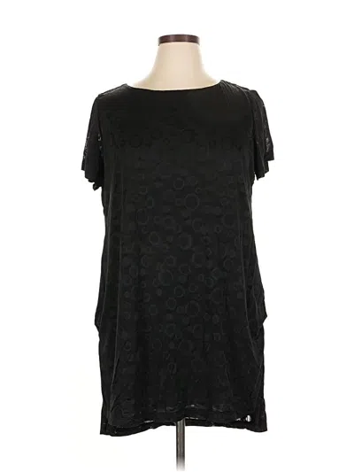 Pre-owned Travelers By Chico's Casual Dress In Black
