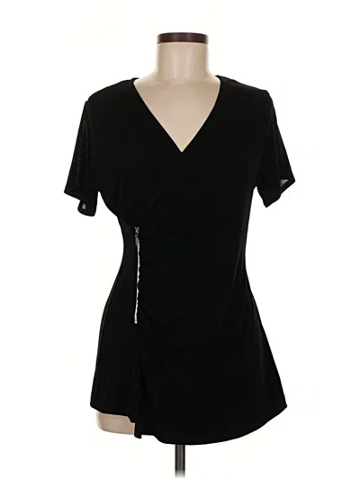 Pre-owned Travelers By Chico's Casual Dress In Black