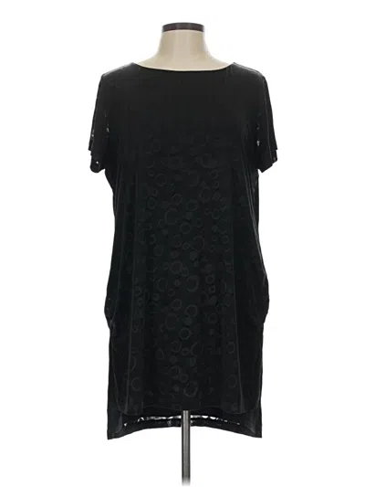 Pre-owned Travelers By Chico's Casual Dress In Black