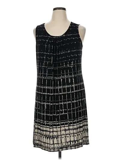 Pre-owned Travelers By Chico's Cocktail Dress In Black
