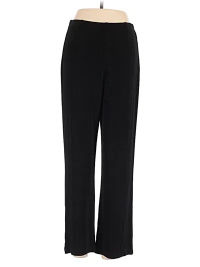 Pre-owned Travelers By Chico's Dress Pants In Black