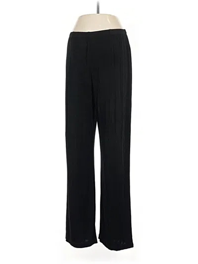 Pre-owned Travelers By Chico's Dress Pants In Black