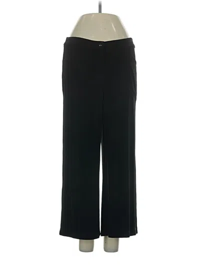 Pre-owned Travelers By Chico's Dress Pants In Black