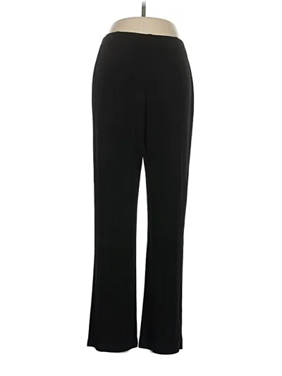 Pre-owned Travelers By Chico's Dress Pants In Black