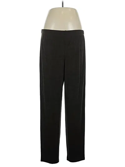 Pre-owned Travelers By Chico's Dress Pants In Black
