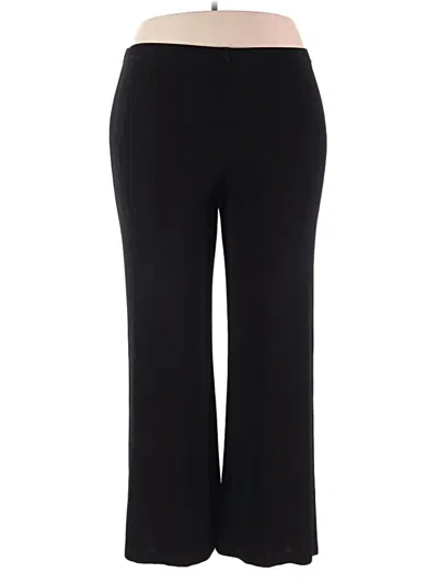 Pre-owned Travelers By Chico's Dress Pants In Black