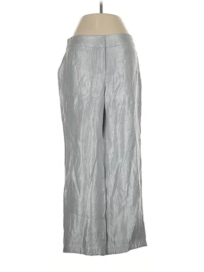 Pre-owned Travelers By Chico's Dress Pants In Silver