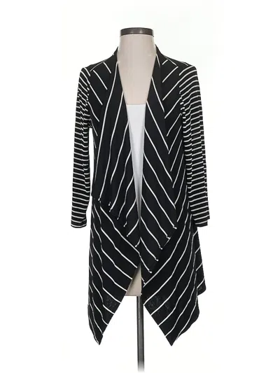 Pre-owned Travelers By Chico's Jacket In Black