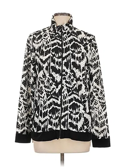 Pre-owned Travelers By Chico's Jacket In Black