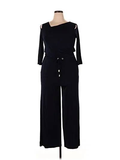 Pre-owned Travelers By Chico's Jumpsuit In Black