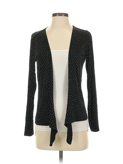 Pre-owned Travelers By Chico's Kimono In Black